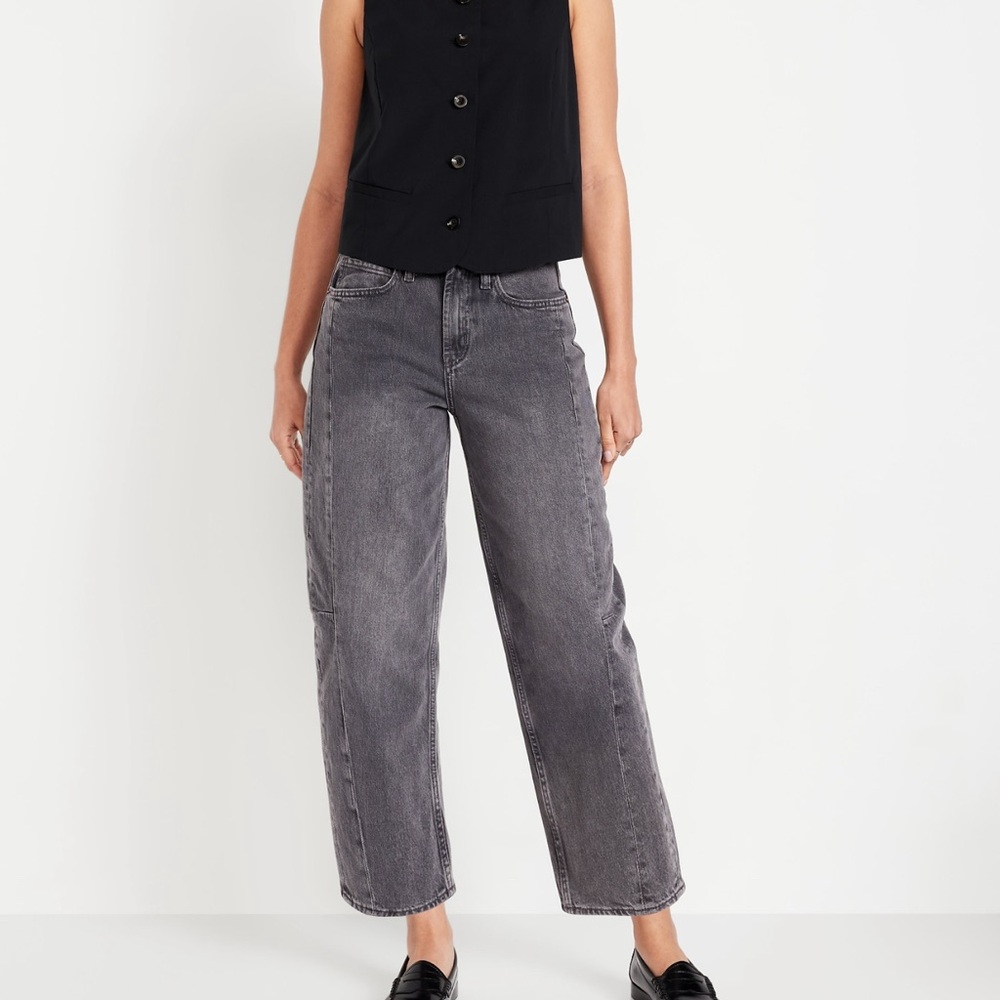 Women's Barrel Jeans Old Navy